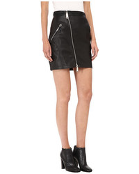 Dsquared2 Lelya Leather Mini Skirt