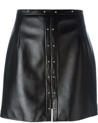Magda Butrym Leather Mini Skirt