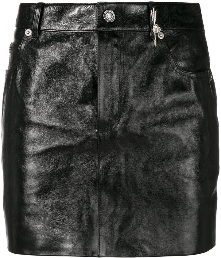 Saint Laurent Mini Skirt, $2,690 | farfetch.com | Lookastic