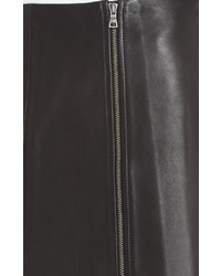 BCBGMAXAZRIA Myra Faux Leather Miniskirt
