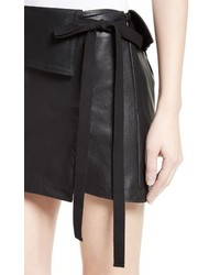 N°21 N21 Faux Leather Miniskirt