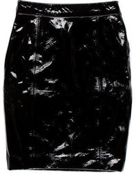 Gucci Patent Leather Mini Skirt