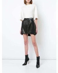 Unravel Project Perforated Mini Skirt