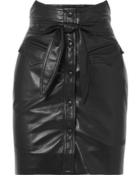 Nanushka Reese Vegan Leather Mini Skirt