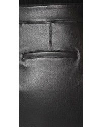 Helmut Lang Stretch Leather Miniskirt