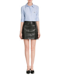 Victoria Beckham Victoria Leather Mini Skirt