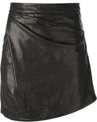 Vivienne Westwood Anglomania Asymmetric Draped Short Skirt