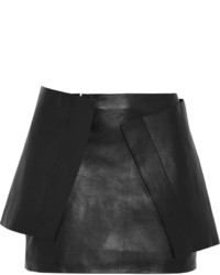 J.W.Anderson Wrap Effect Leather Mini Skirt