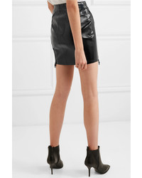 RtA Zander Patent Leather Mini Skirt