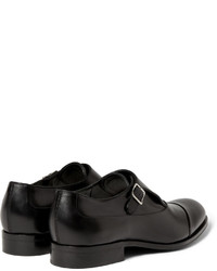 Mr. Hare Bird Leather Monk Strap Shoes