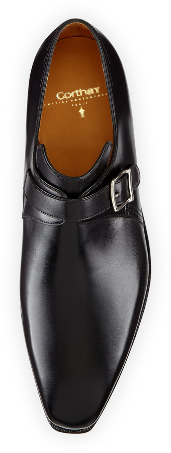 Arca Corthay Boucle Monk Shoe Black, $1,600 | Neiman Marcus | Lookastic