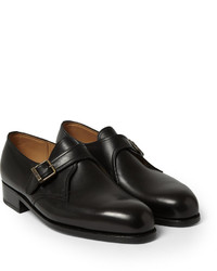 Jm Weston 531 Leather Monk Strap Shoes