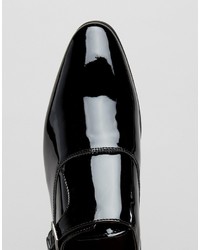 Aldo Kedoalia Patent Leather Single Monk Shoes