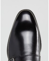 Aldo Korelle Monk Shoes In Black Leather