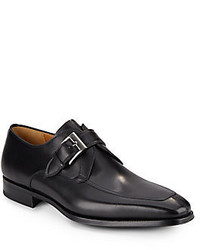 Leather Monk Strap Dress Shoes