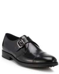 Tod's Leather Monk Strap Shoes