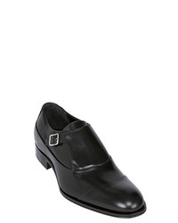 Mr. Hare Leather Monk Strap Shoes
