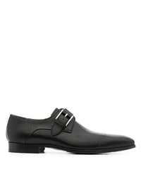 Magnanni Negro Buckled Oxford Shoes