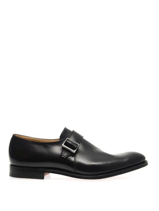 Church's Tokyo Leather Monk Strap Shoes, $463 | MATCHESFASHION.COM ...