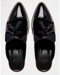 Asos Collection Monut Leather Mule Loafers