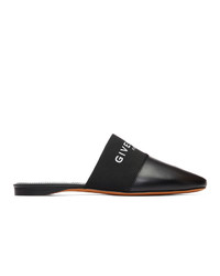 Givenchy Black Bedford Mules