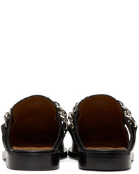 Givenchy Black Chain Mules