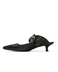 The Row Black Coco Mules