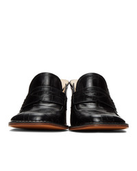 Loewe Black Loafer 90 Heels