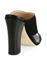 Tory Burch Brida Leather Mule Sandals
