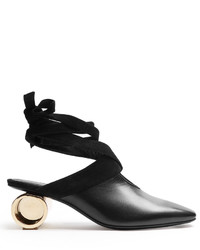 J.W.Anderson Cylinder Heel Leather Mules