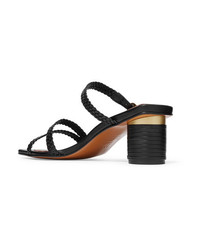 Souliers Martinez Marsella Braided Leather Mules