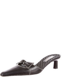 Kate Spade New York Classic Leather Mules
