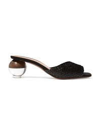 Neous Opus Woven Leather Mules