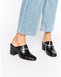 Asos Oxygen Leather Snaffle Mules