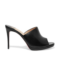 Christian Louboutin Pigamule 100 Leather Mules