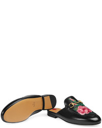 Gucci Princetown Leather Mules