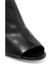 MM6 MAISON MARGIELA Textured Leather Mules Black