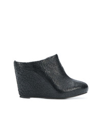 The Last Conspiracy Textured Wedge Mules