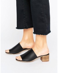 Asos Times Leather Mules