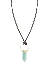 Isabel Marant Amazonite And Leather Necklace
