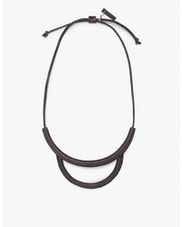 Arc Necklace In Black