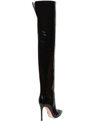 Gianvito Rossi 105mm Patent Leather Over The Knee Boots
