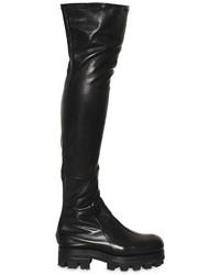 50mm Leather Over The Knee Boots