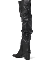 Gianvito Rossi 80 Leather Over The Knee Boots