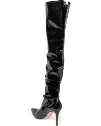 Gianvito Rossi 85 Vinyl Over The Knee Boots