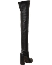 Ann Demeulemeester 110mm Leather Over The Knee Boots