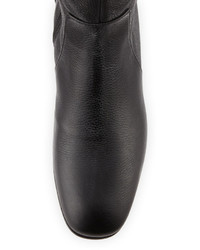 Aquatalia by Marvin K Aquatalia Lala Leather Over The Knee Boot Black