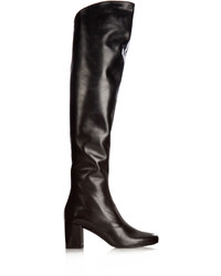 Saint Laurent Babies Over The Knee Leather Boots