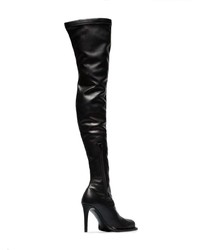 Stella McCartney Black 105 Faux Leather Otk Sock Boots