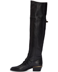 Chloé Black Over The Knee Susan Boots